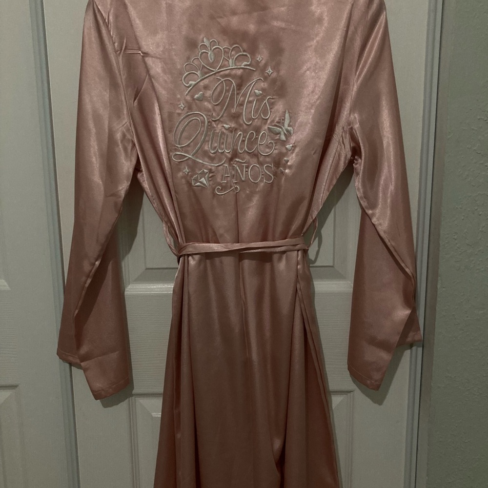 Pink 15 robe